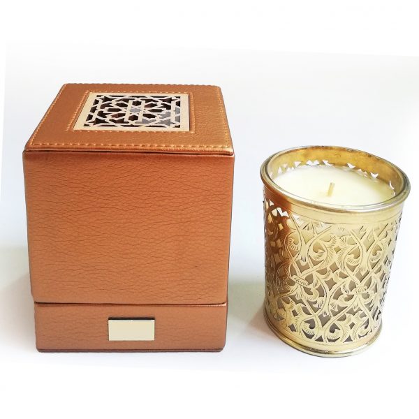 Coffret Bougie en Verre Artisanale, artisanat, artisanat maroc, artisanat marocain, coffret, coffret cadeau, coffret artisanat, coffret maroc, cadeau maroc, cadeau, artisanat haut de gamme