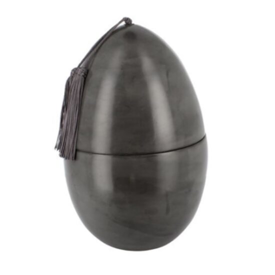Bougie Oeuf Gris - Bougies artisanales - Coffret bougie Artisanale Maroc